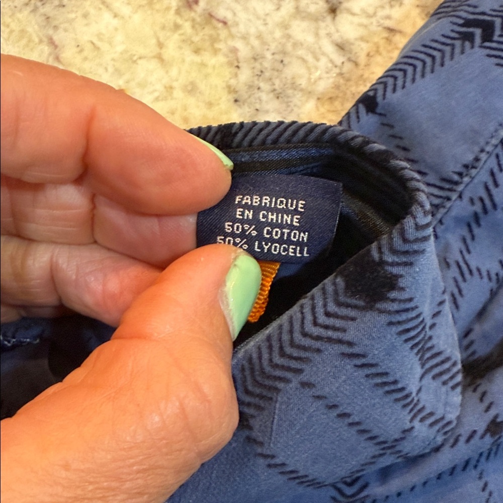 Tommy Bahama Men’s-long-sleeve,plaid button-up shirt Blue/Black Size Small - Picture 4 of 11